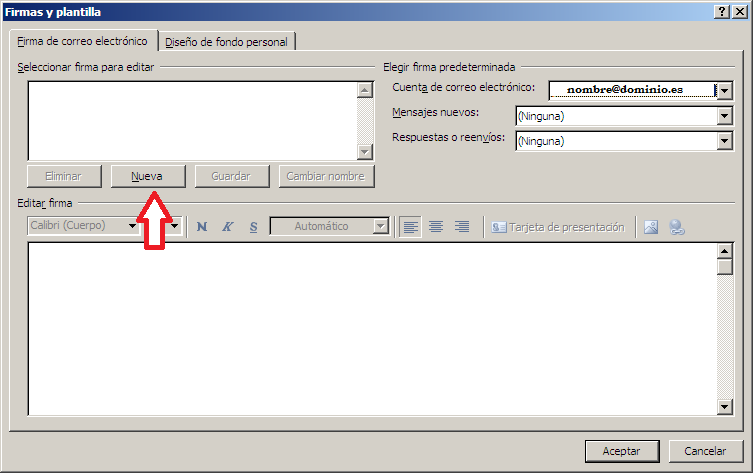 Firma email Outlook 2007 (1)